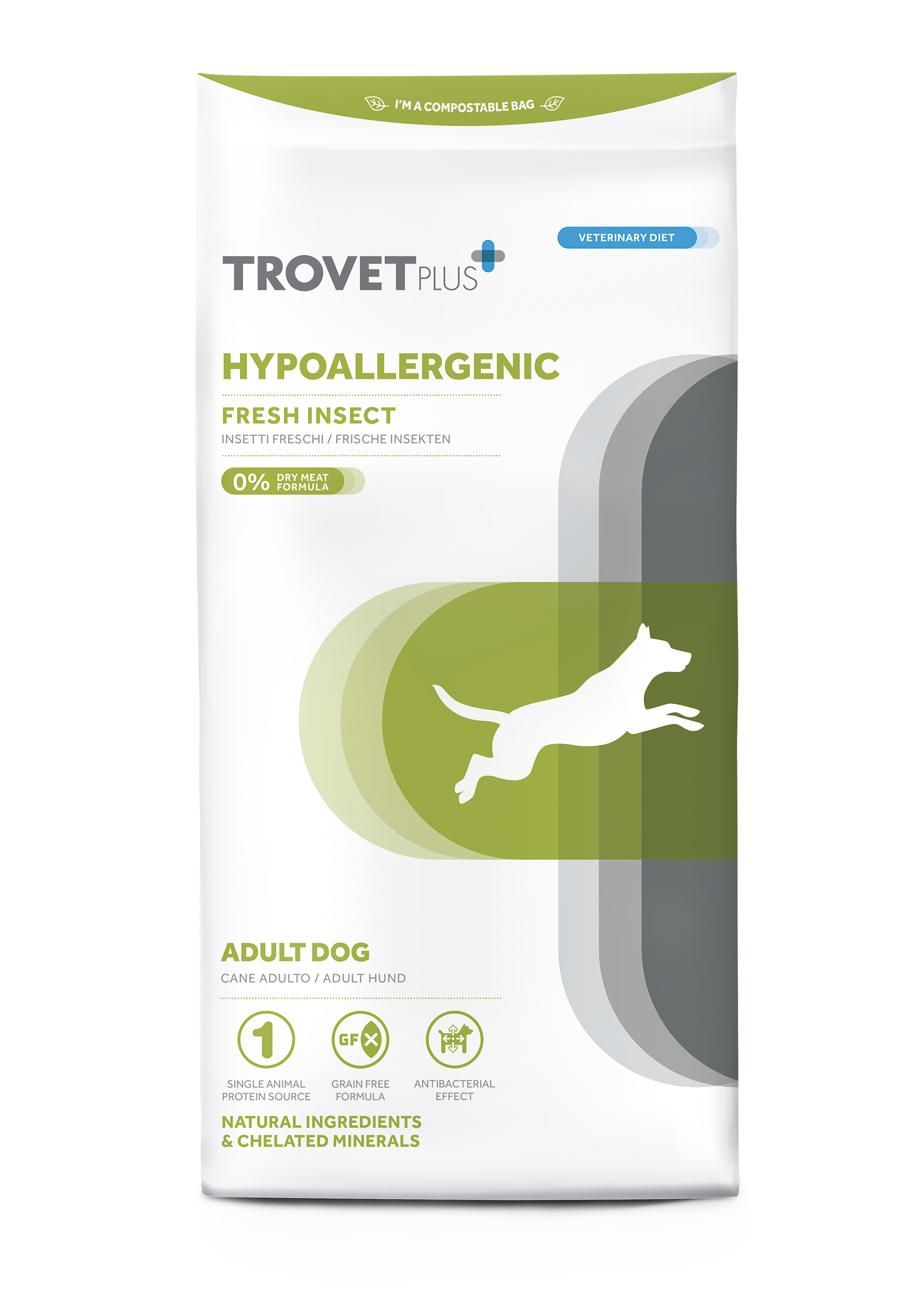 Hypoallergenic - Insetti freschi - Cane adulto