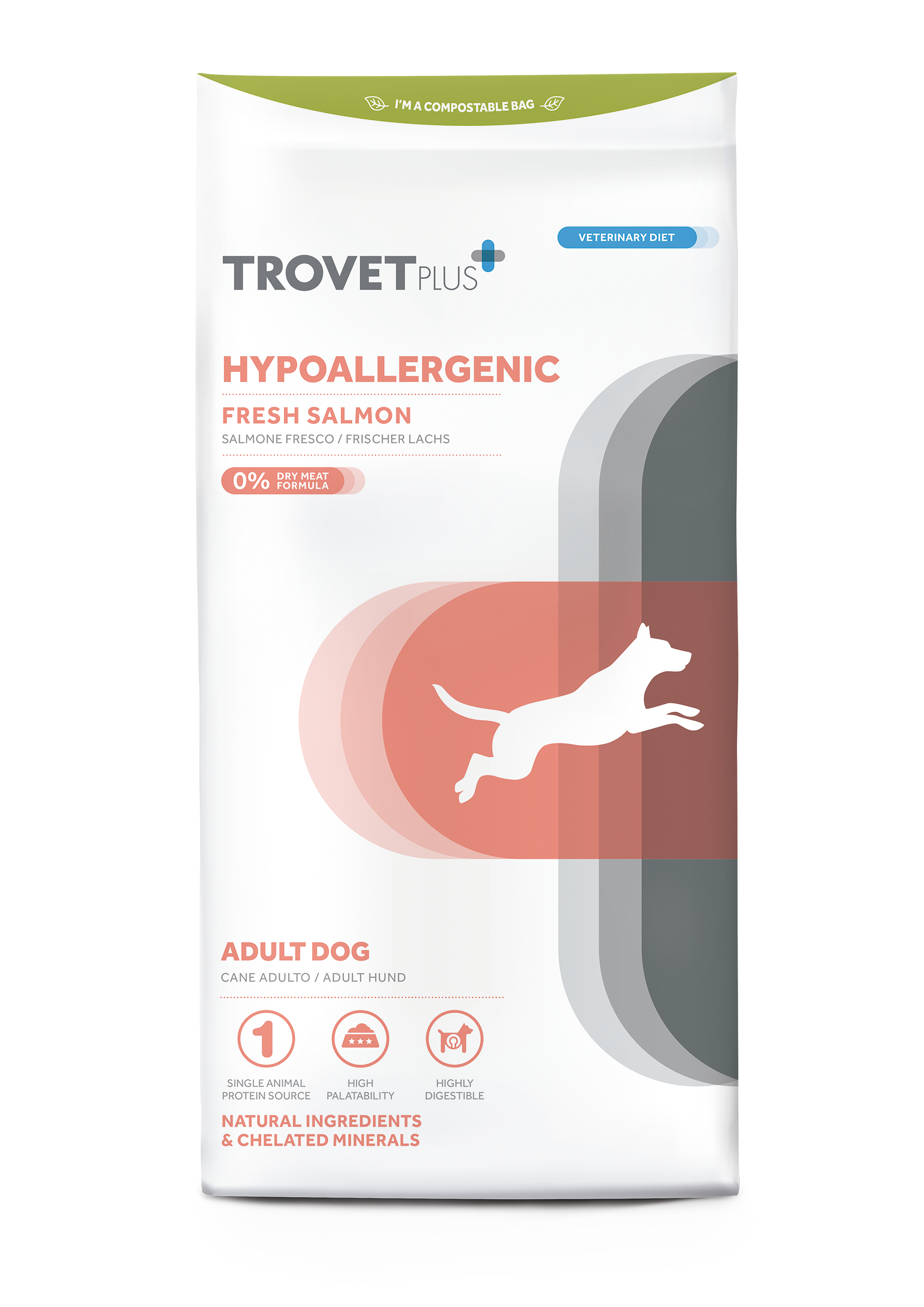 Hypoallergenic - Salmone fresco - Cane adulto